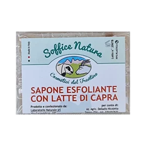 Sapone esfoliante al latte di capra